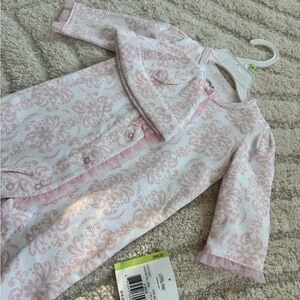 Little Me Pink Patterned Pajama Set